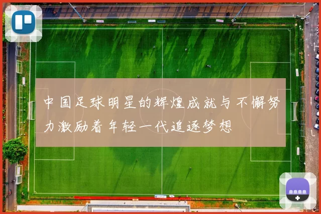中国足球明星的辉煌成就与不懈努力激励着年轻一代追逐梦想